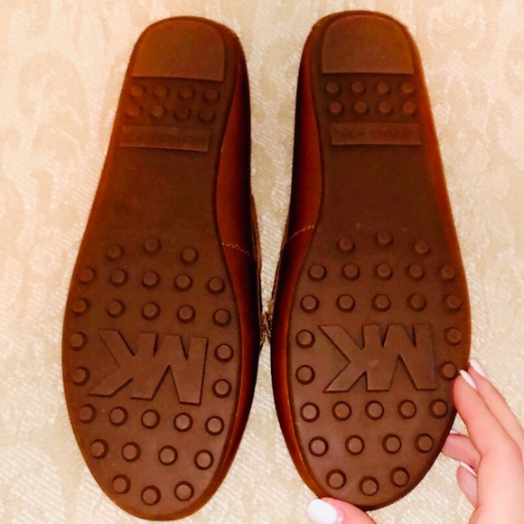 SOLD NWOT Michael Kors Tobacco Brown Sutton Loafer - Picture 8 of 8